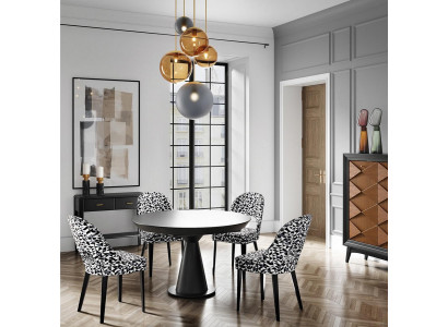 Ensemble de salle à manger; Table de salle à manger; Salle à manger; Table à manger; Chaise; Table; Bois; Set de 5 pièces.