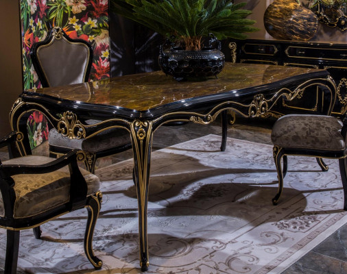 Conception Table à manger Tables de luxe Tables classiques Table Baroque Salle à manger