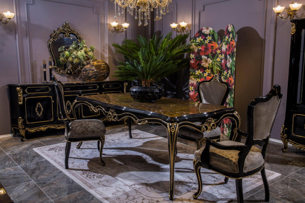Conception Table à manger Tables de luxe Tables classiques Table Baroque Salle à manger