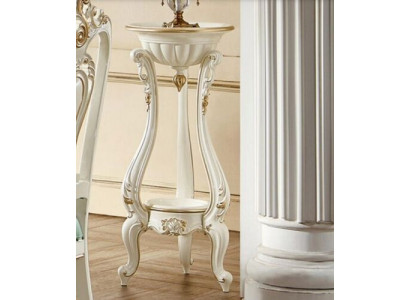 étal de fleurs stand de vases étagère baroque rococo en bois