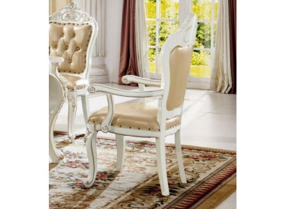 Chaise de salle à manger classique Fauteuil Fauteuil de style baroque Chaises de design