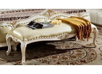 Repose-pieds Tabouret Bancs de chambre Banc rembourré Siège Mobilier Baroque