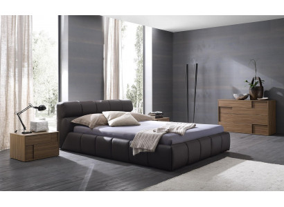 Lits Chambre de sommeil Cuir 180x200cm nouveau Lit Rembourrage Design de luxe