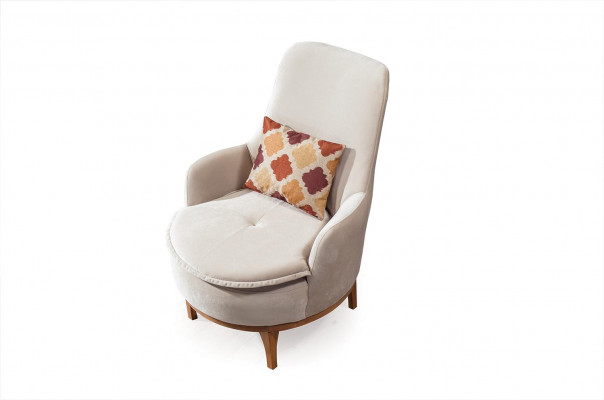 Fauteuil 1 place Textile Lounge Luxe nouveau Fauteuil Design Fauteuil Moderne nouveau