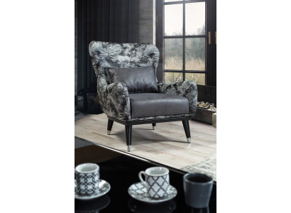 Salon Fauteuil Rembourrage Siège Design Moderne Style Serpent Couverture