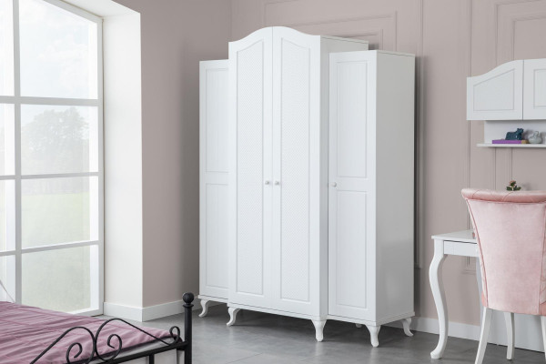 Armoire Chambre d'enfants Armoire Bois Mobilier pour enfants Bois Moderne