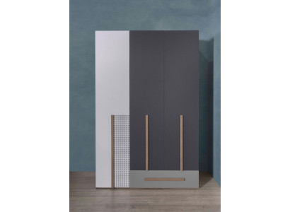 Armoire Armoires de style moderne Étagère Armoire Chambre de jeune Bois