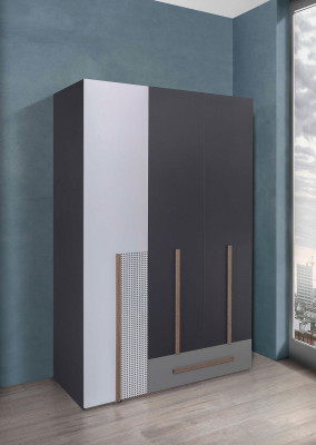 Armoire Armoires de style moderne Étagère Armoire Chambre de jeune Bois