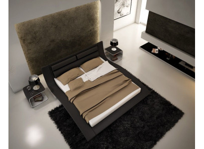 Conception Lit rembourré d'hôtel 180x200cm Mobilier de chambre en bois de mariage