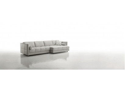 Paysage de vie canapé d'angle en L Meuble Luxe Blanc Canapé Moderne
