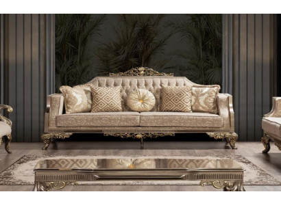 Canape 3 places Canape 3 Places Canapes Tissu Baroque Rococo Canape Design Salon