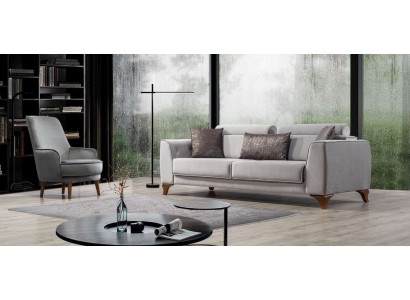 Ensemble de sièges Canapé 3+1 Place Suite Design Canapés Canapé Baroque Tapisserie Fauteuil