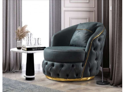 Fauteuil Chesterfield Siège Baroque Design Rococo Moderne Salon Tapisserie Trône
