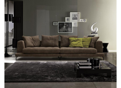 Canapé 4 places, canapés en cuir de luxe, canapé en cuir de luxe, canapé quatre places.