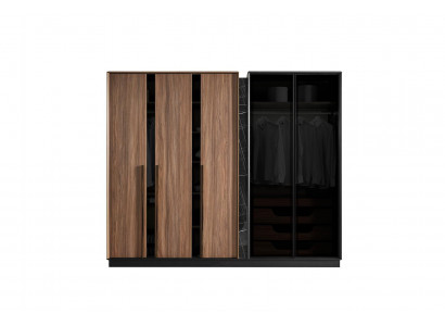 Armoire brune Armoires de chambre Armoire en bois Armoire de luxe moderne