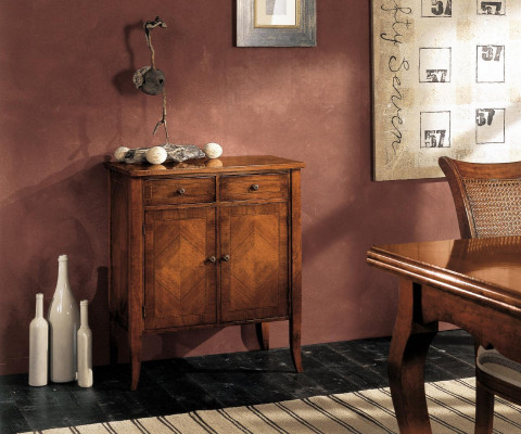 Bahuts Armoire en Bois Mobilier Commodes Marron Commodes Bahut Solide