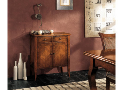 Bahuts Armoire en Bois Mobilier Commodes Marron Commodes Bahut Solide