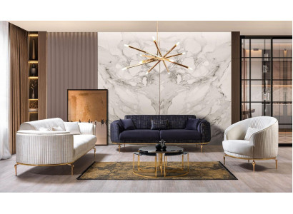 Ensemble de canapé 331 Siège Canapé Moderne Fauteuil Canapés Ensemble de luxe 3 pièces