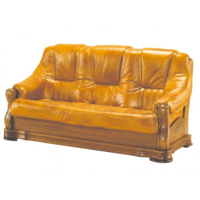 Meubles de salon classiques Ensemble de canapé Canapé en cuir Coussin de siège Canapé