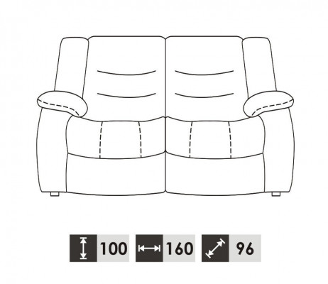 Ensemble de canapé réglable avec repose-pieds électriques en cuir pour canapé de cinéma.