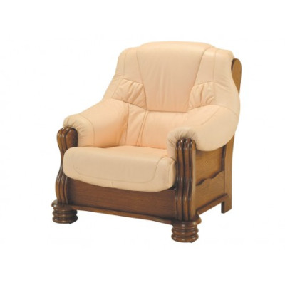 Ensemble de canapé classique en bois 3+1 complet avec revêtement de siège.
