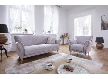 Set de canapé 3+1 Canapés en tissu Canapé Upholstery Suite Canapé classique