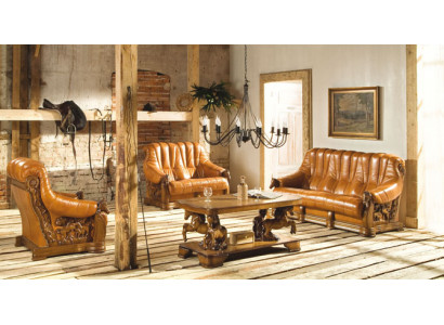 Canapé Canapé classique en cuir à deux places Canapé Rembourrage Canapé 2 places en cuir