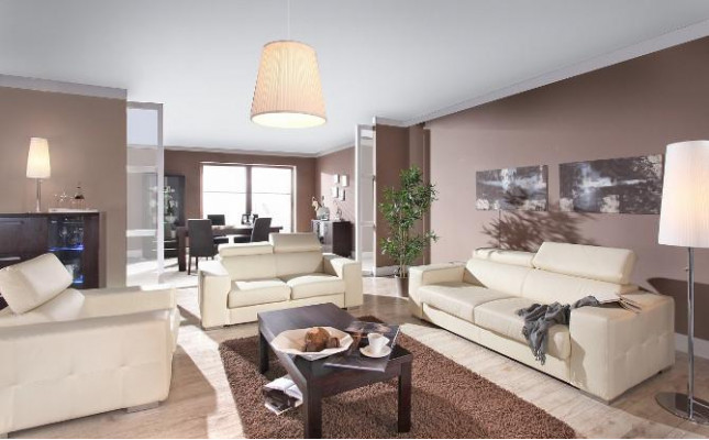Canapé 2 places Canapés design Canapés Rembourrage Cuir Relax Moderne Deux places