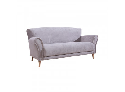 Trois places Canapé tissu Canapé pourpre Textile Canapés Canapés Suite Rembourrage de luxe neuf