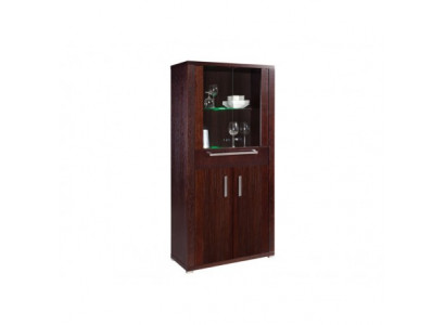 Vitrine Armoire Commode Étagère en verre Vitrines Étagères Bois Armoires Bar