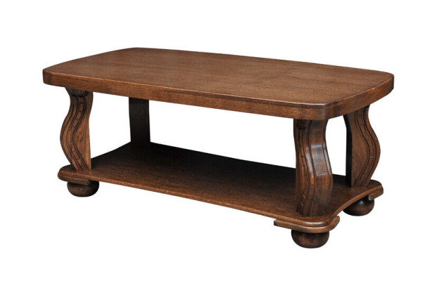 Table basse en bois massif fait main Table d'appoint pour canapé Tables classiques de salon