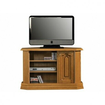 Meuble TV de style antique commode télévision décoration baroque rococo TV hi-fi armoire de luxe