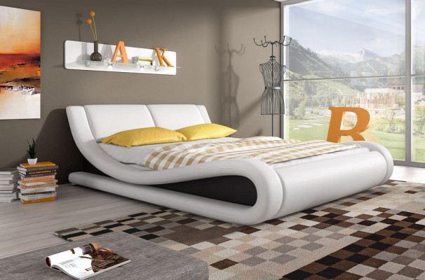 Lit rembourré Lits Lit Rembourrage Similicuir Concepteur Hôtel Double Luxe Design