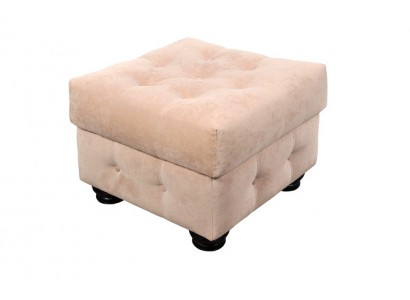 XXL Repose-pieds Club Lounge Tabouret Ottoman en textile Design Pufa Ottoman nouveau