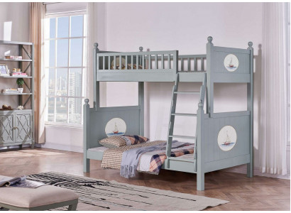 Lits superposés de luxe pour enfants Lits superposés Lits mezzanine Lit surélevé Lits superposés Mobilier classique neuf