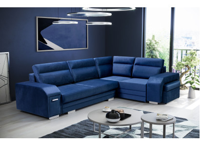 Canapé d'angle Canapé Sofa Tapisserie Coin Paysage de vie Salon Canapés Canapés Tissu neuf