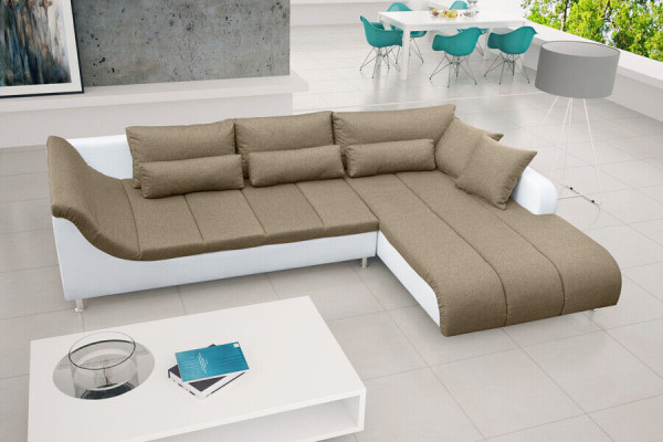 Canapé Designer Suite Canapé d'angle Canapé Rembourrage Canapés d'angle Textile Paysage vivant
