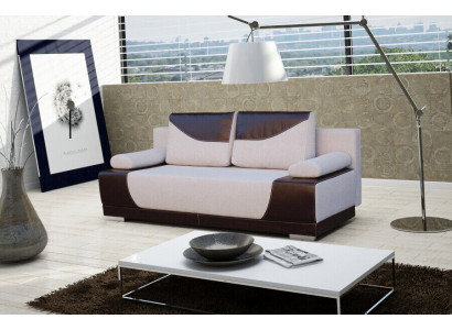 Canapé-lit pliant convertible 3 places fonction couchage + canapé-lit design de base lit
