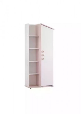 Lit fonctionnel Complet Lit Mobilier enfant Chambre d'enfant Rose 6 pièces Bois