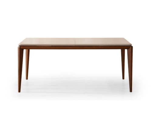 Ensemble de salle à manger moderne, table à manger design, 4 chaises rembourrées, bahut de luxe
