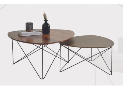 Table basse Table de salon Table de luxe 2x Table d'appoint Table neuve