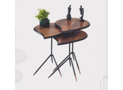 Luxe Complet 3x Tables Basses de Luxe Table de Salon de Luxe Ameublement