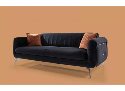 Canapé moderne trois places en tissu Design Canapé 3 places Meubles de salon