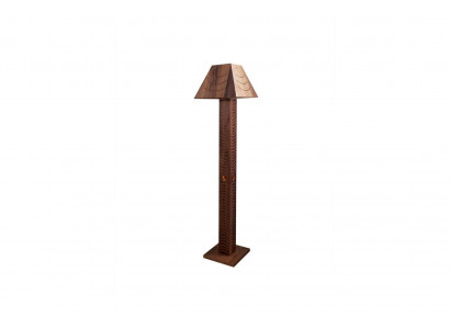 Lampe sur pied en bois véritable de luxe lampe de lampadaire lumières lampe de sol luminaire lampes de luxe