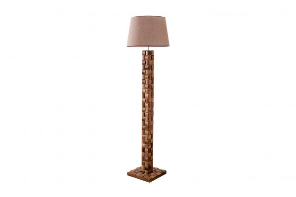 Lampe de sol Lampadaire Pied de lampe Lampadaire Lampes Lampe Marron Mobilier Luminaire neuf