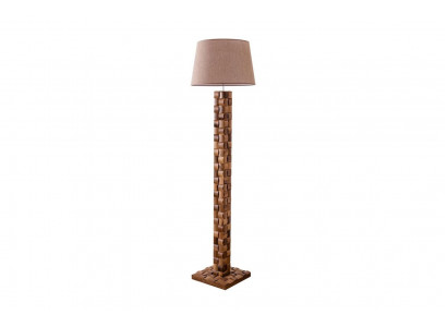 Lampe de sol Lampadaire Pied de lampe Lampadaire Lampes Lampe Marron Mobilier Luminaire neuf