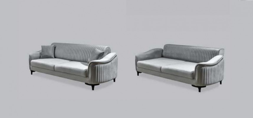 Ensemble de canapé Sofa Luxury Garniur Canapés Fauteuil 3 places moderne 3 pièces