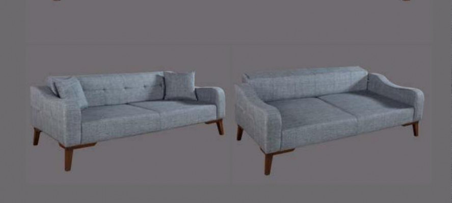 Canapé design Trois places Canapé 3 places Suite rembourrée Canapés Meubles