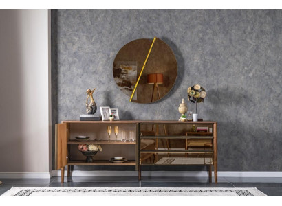 Buffet Miroir Commode Armoire Armoires de Designer de Luxe Commodes Buffets Modernes à Deux pièces