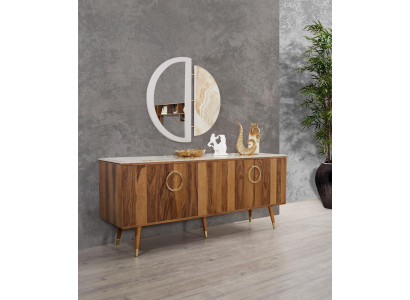 Sideboard Commode Buffets Mobilier Hôtel Nouveau Design Consoles de Luxe Table Console